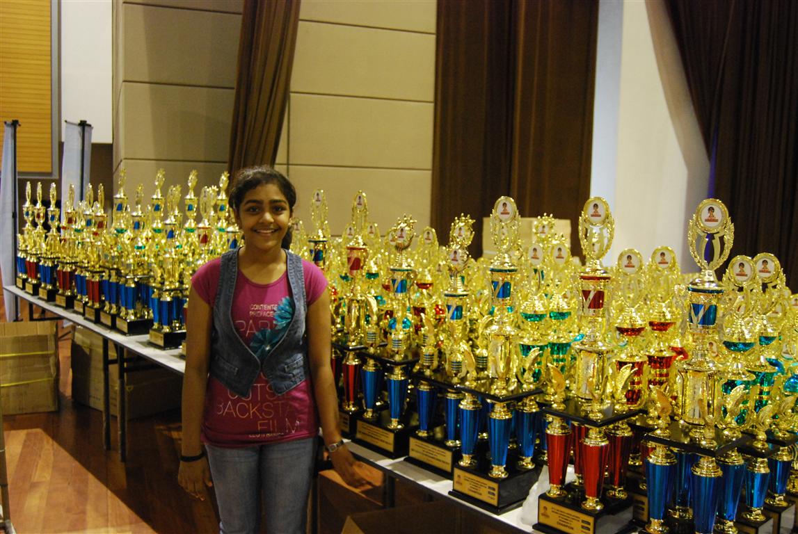Priyanshi Somani at 16th Malaysia Competition